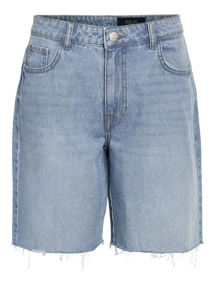 Noisy May - Nmholla Nw Loose Shorts Az425Lb - 4723602 Light Blue Denim