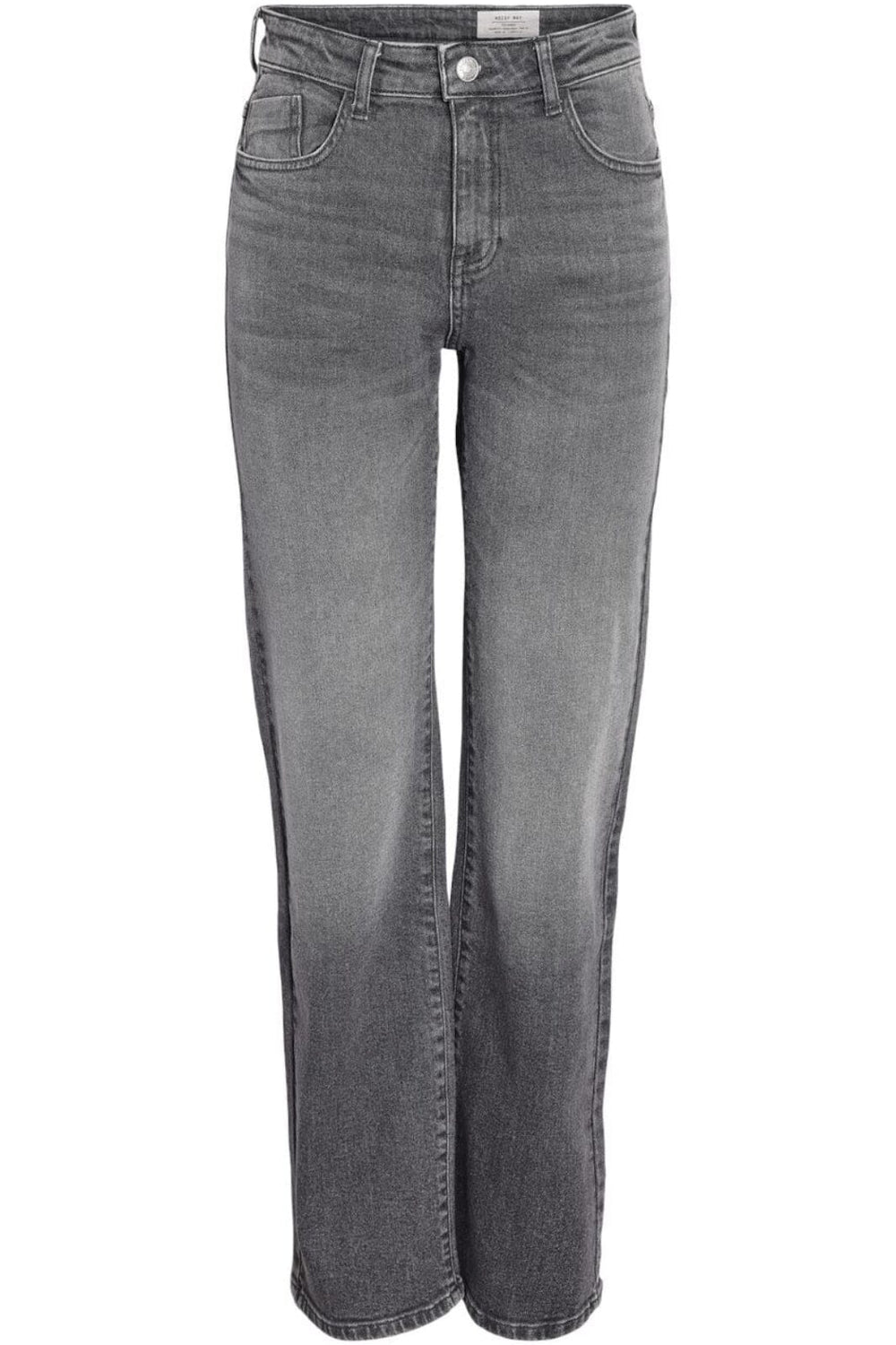 Noisy May - Nmyolanda Nw Wide Jeans Az371Dg Fwd - 4532618 Dark Grey Denim Jeans