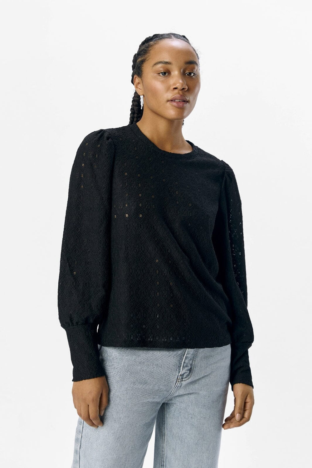 Object - Objlaila L/S Re Top - 4756919 Black