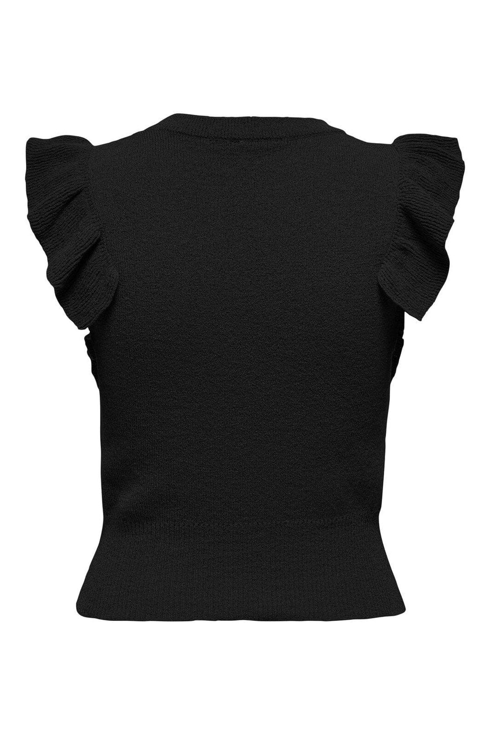 Only - Onlashley Sl O-Neck Knt - 4762317 Black