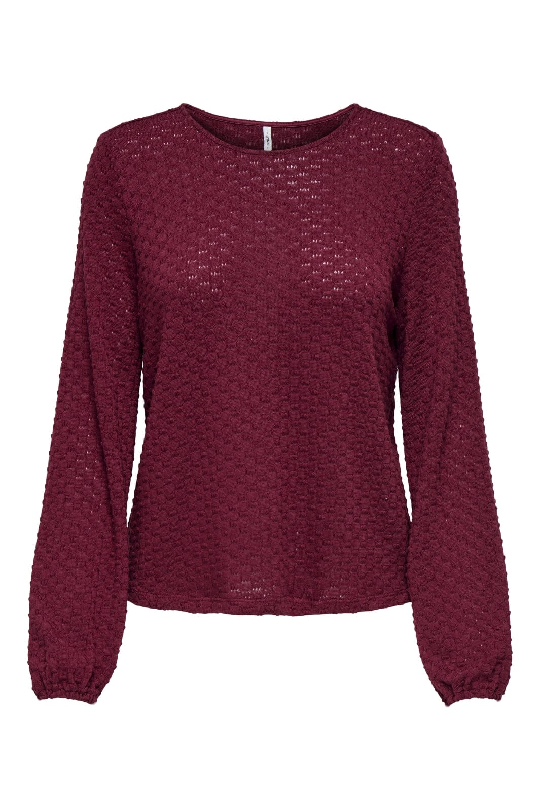Only - Onlbelle Life L/S Top - 4839874 Cabernet