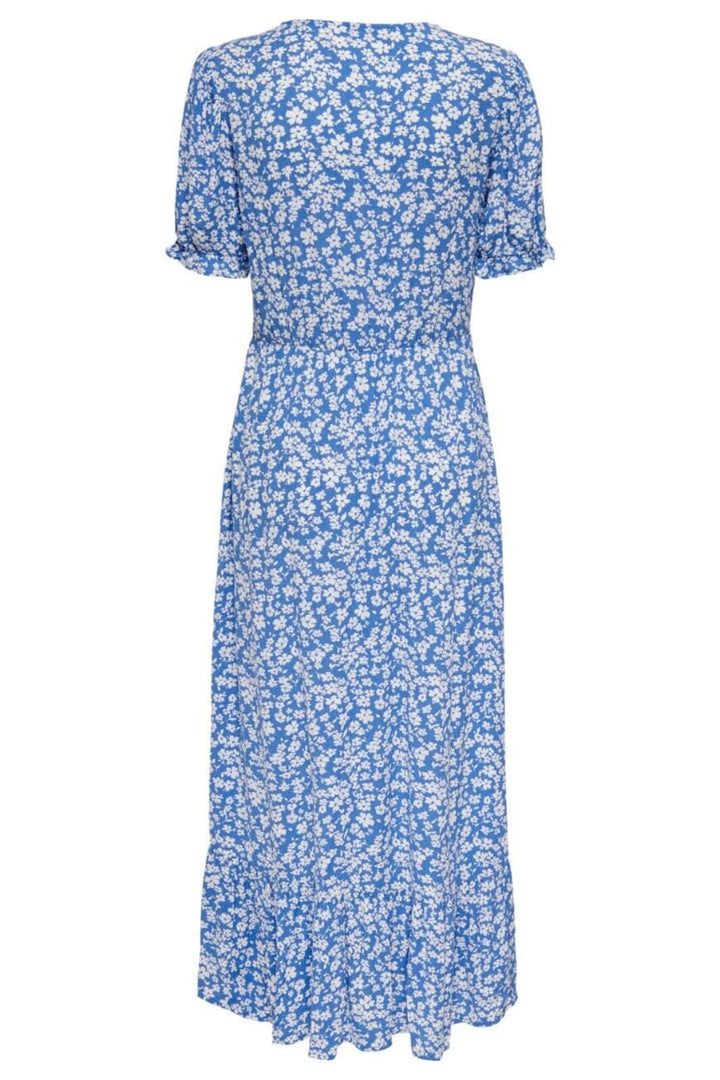 Only - Onlchianti S/S Long Dress - 4032233 Marina WHITE FLOWER