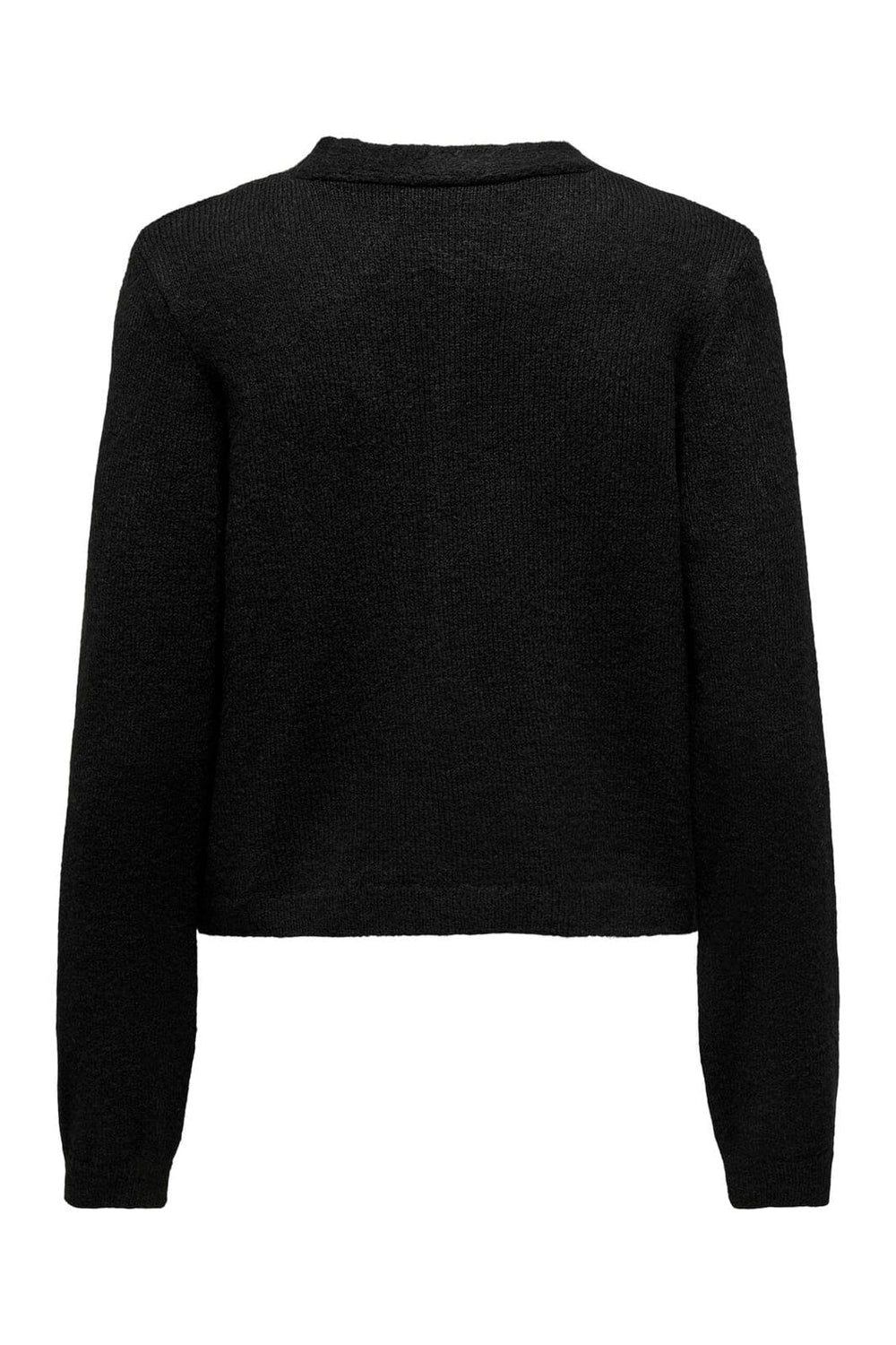 Only - Onldonna Ls V-Neck Pullover Knt - 4946417 Black Bling Bows