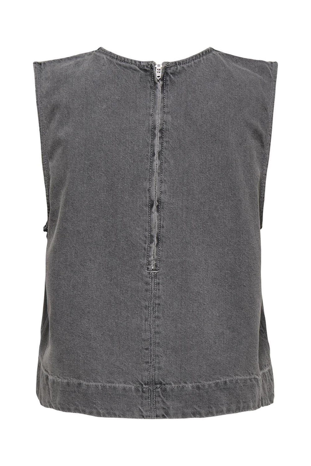 Only - Onldorsi S/L Top Sik - 4774526 Medium Grey Denim