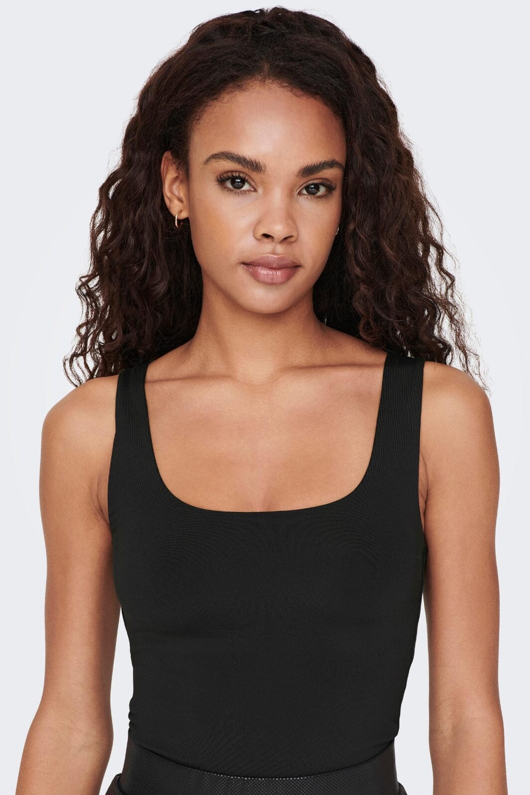 Only - Onlea S/L 2-Ways Fit Top - 4141432 Black Toppe