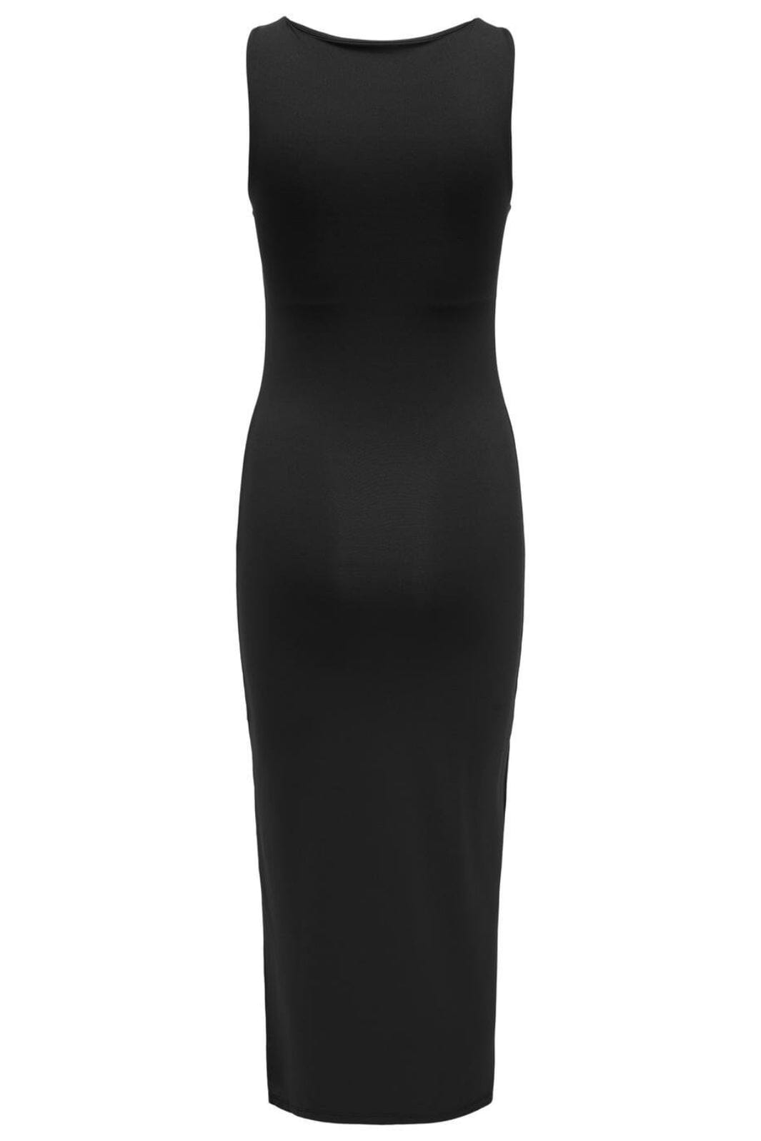 Only - Onlea S/L Long Slit Dress Now - 4423088 Black