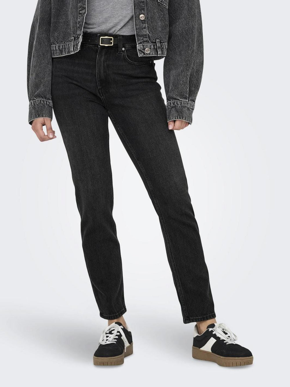 Only - Onlemily Str Nas997 - 3789845 Black Denim Nas997