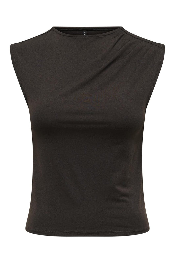 Only - Onlevelyn S/L Top - 4958331 Chocolate Torte