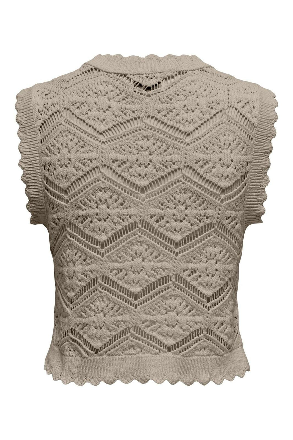 Only - Onlfrida Life Sl Structure Top Knt 15315271 - 4736720 - Feather Gray