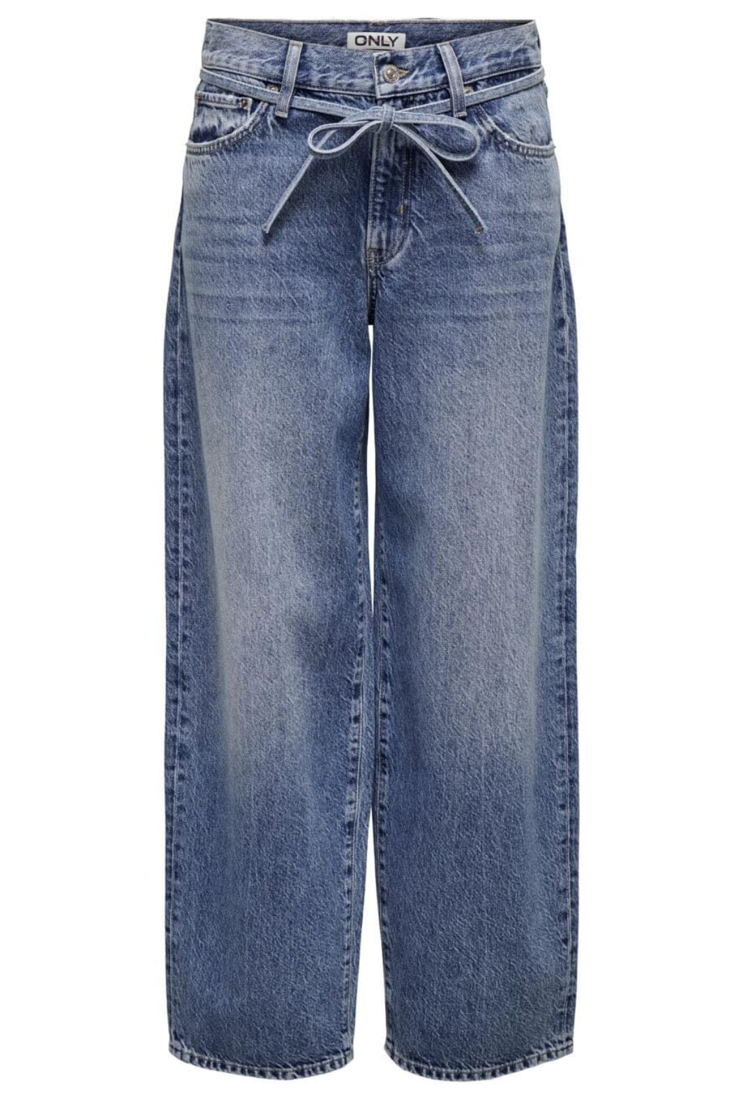 Only - Onlgianna Balloon Jeans Dot - 4526764 Medium Blue Denim