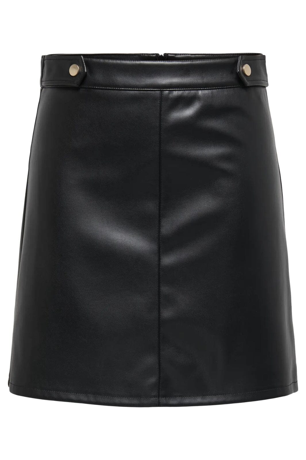 Only - Onlisabel Faux Leather Skirt - 4803427 Black Nederdele