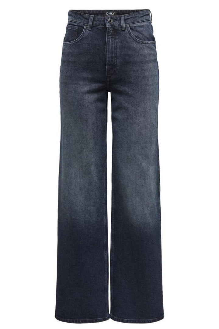 Only - Onljuicy Wide Rea929 - 4732218 Blue Black Denim Jeans