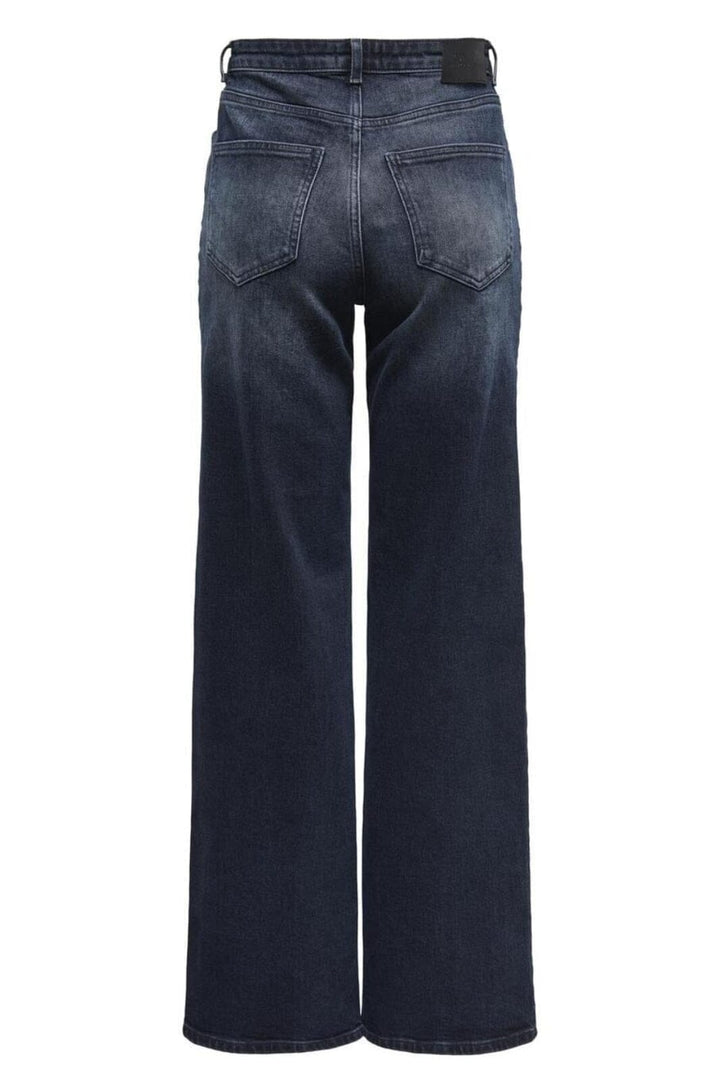 Only - Onljuicy Wide Rea929 - 4732218 Blue Black Denim Jeans
