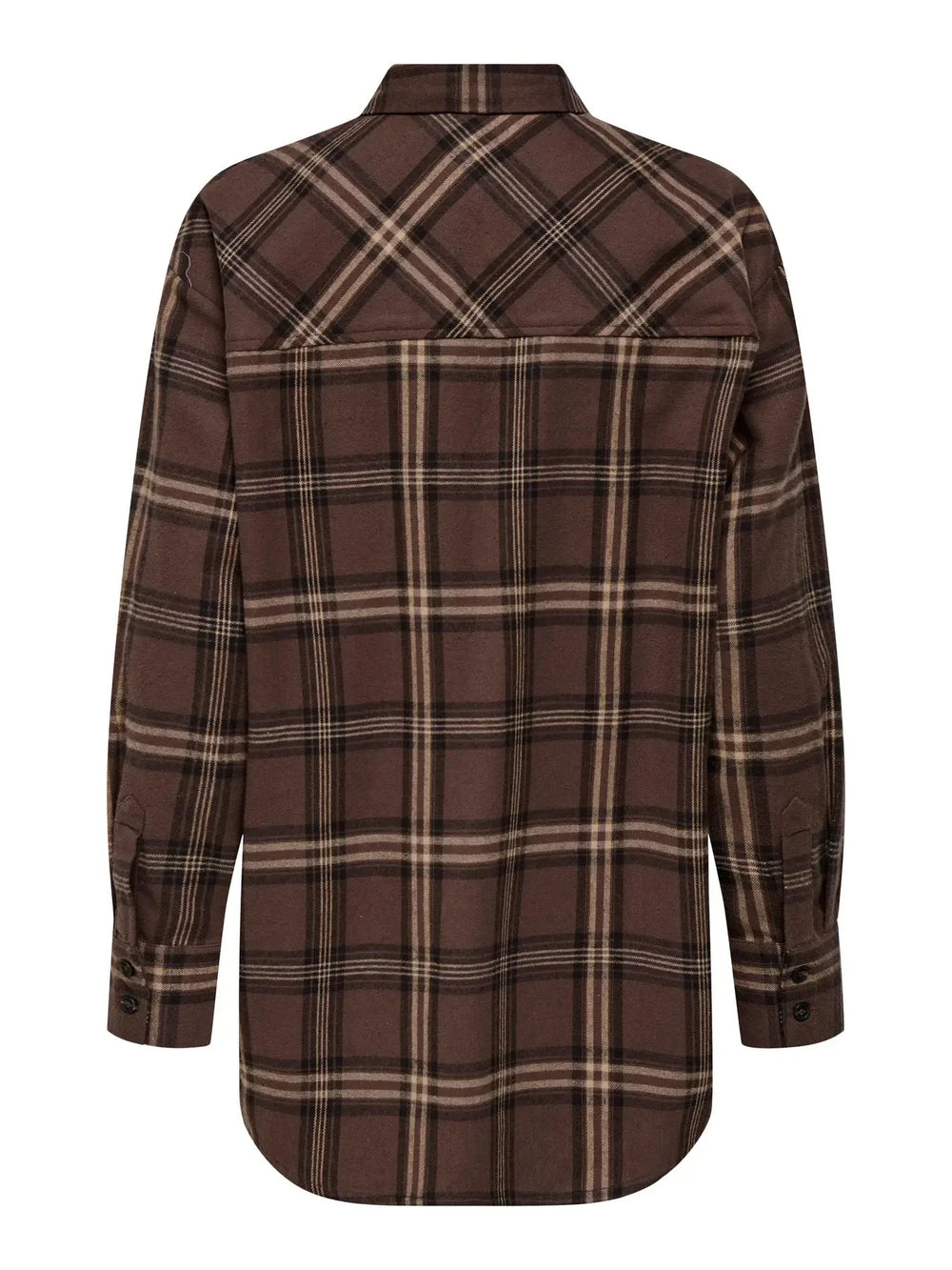 Only - Onljuliana Ls Loose Check Shirt - 4846080 Shopping Bag Texana Skjorter