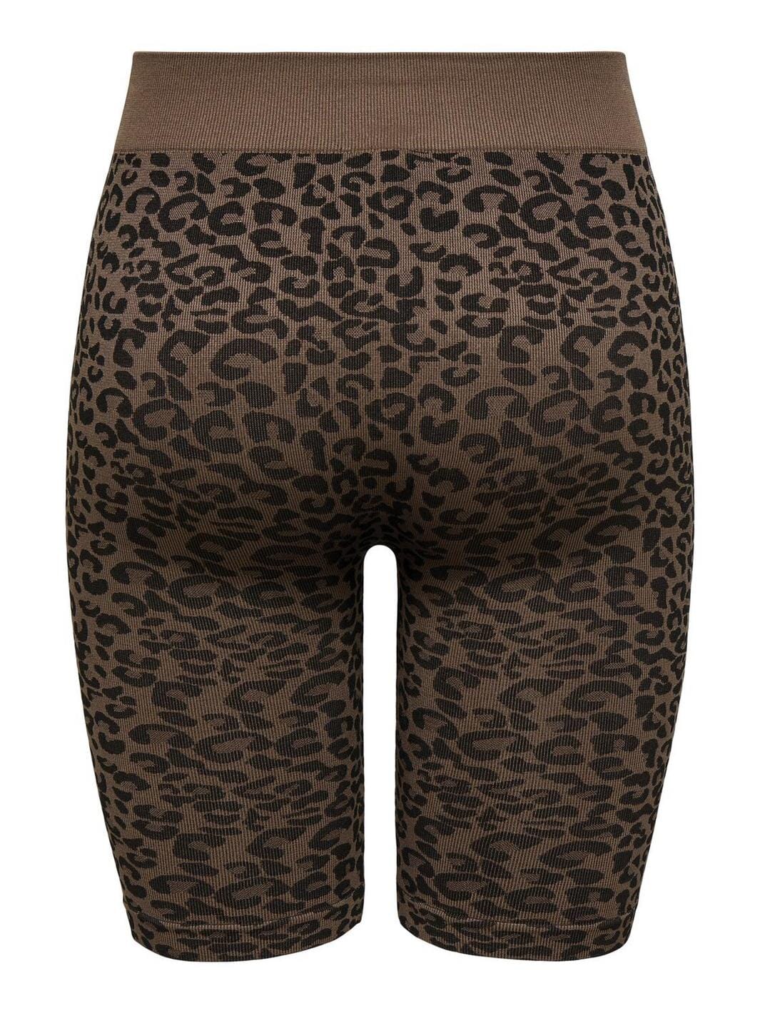 Only - Onljungle Seamless Animal City Shorts Ac - 4757844 Pinecone Leopard Pattern