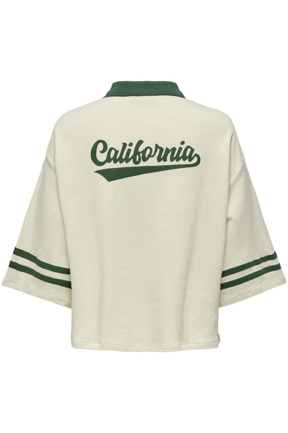 Only - Onlkelly S/S Oversized Polo - 4767380 Birch Pineneedle+Print California T-shirts