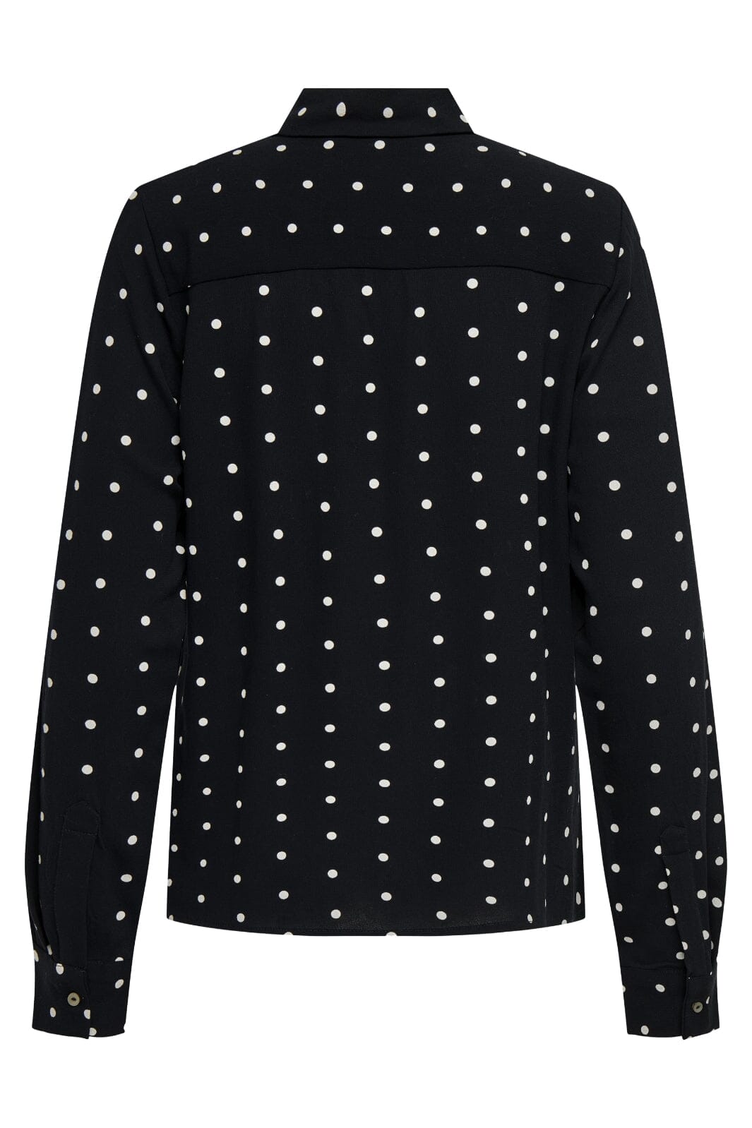 Only - Onlkeshav L/S Shirt - 4959205 Black Dots Skjorter