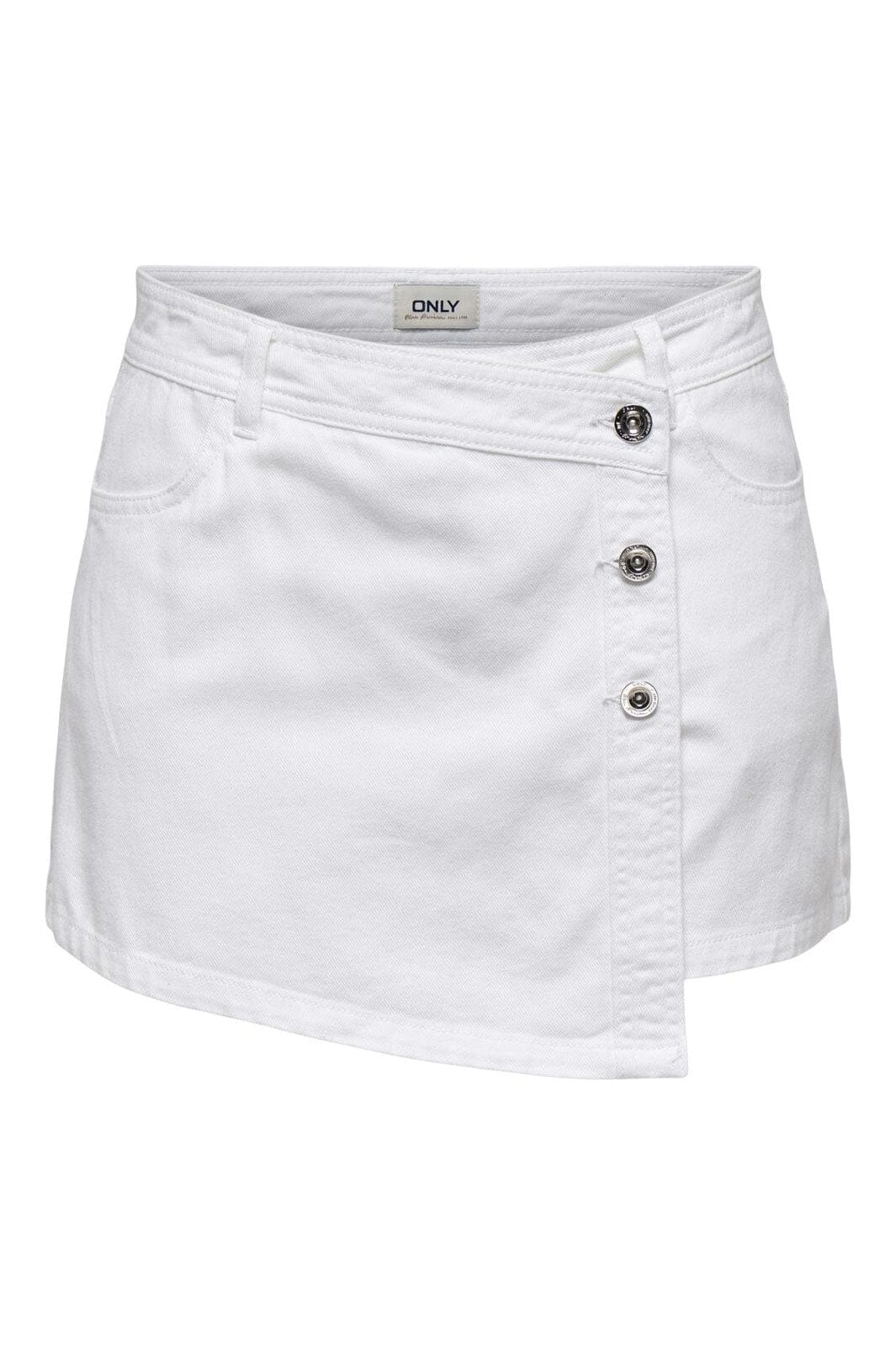 Only - Onllesly Reg Lb Skort - 4777813 White Denim