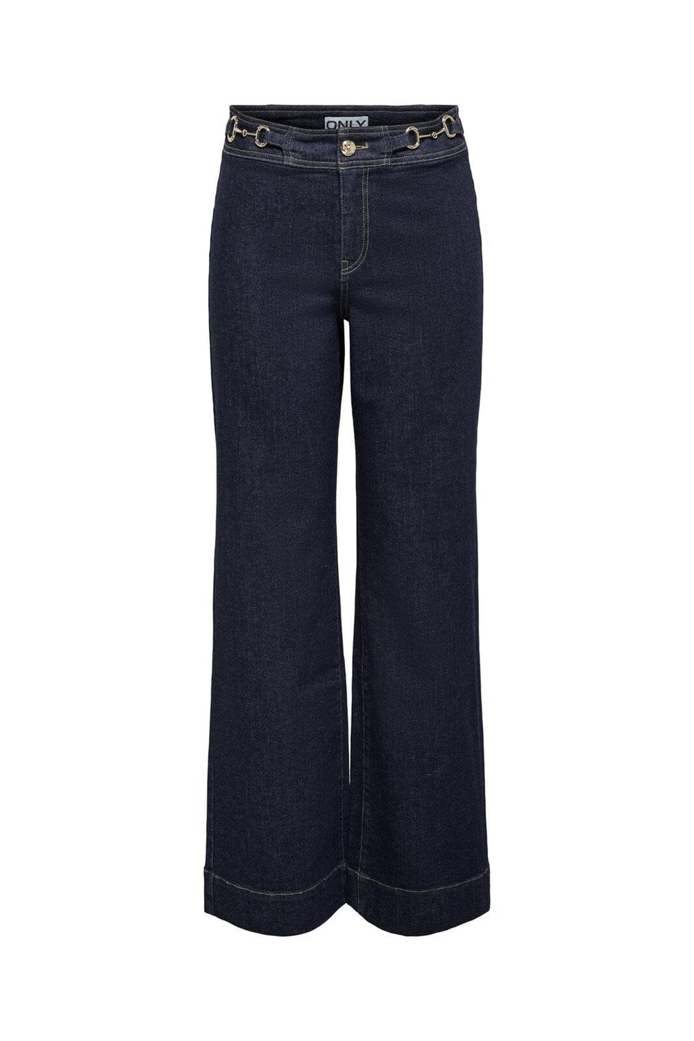 Only - Onlmadison Wide Buckle Db Gua - 4977036 Dark Blue Denim