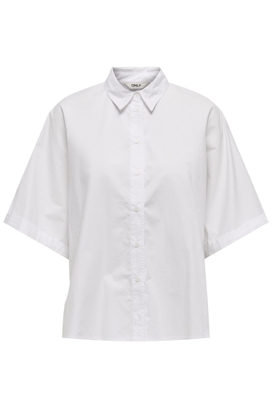 Only - Onlmari Life Ss Boxy Shirt 15348868 - 4765381 - Bright White