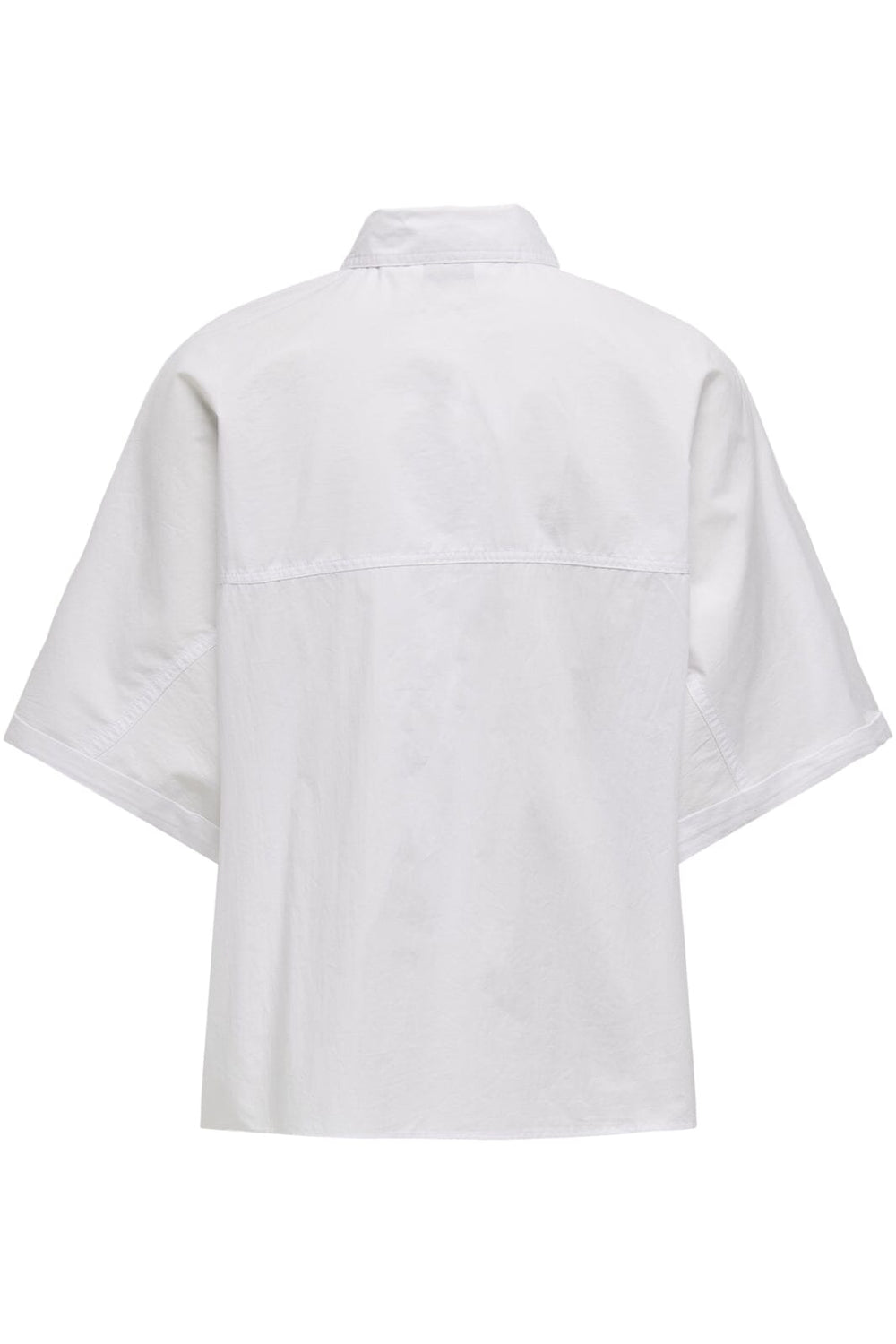 Only - Onlmari Life Ss Boxy Shirt 15348868 - 4765381 - Bright White