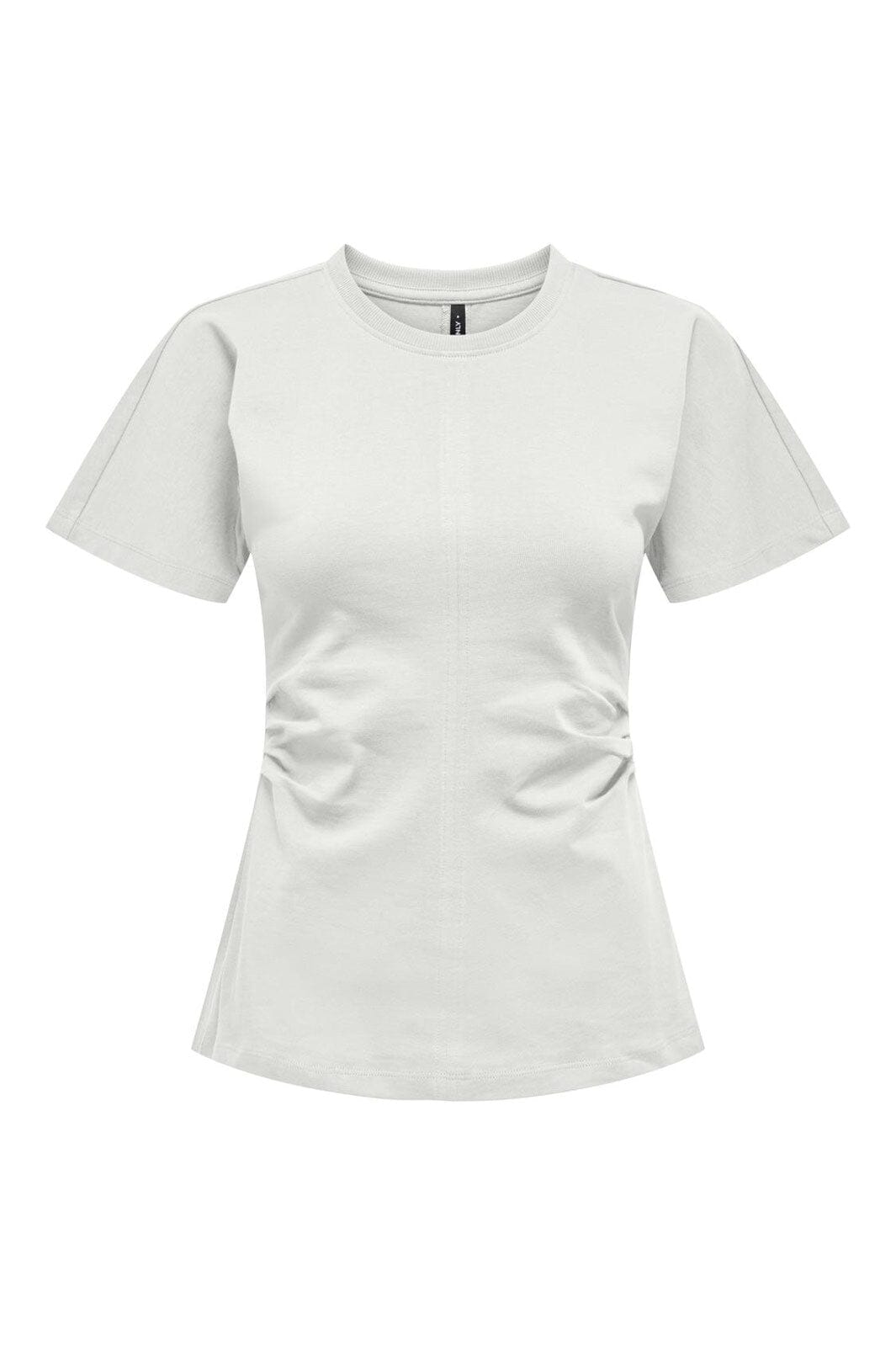 Only - Onlmarie Life S/S Ruching Top - 4960703 Cloud Dancer