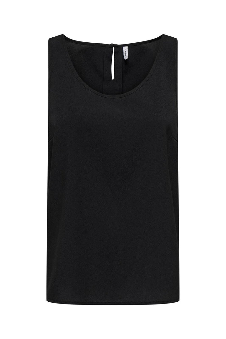 Only - Onlnova Life Elite S/L Top Solid - 4688968 Black