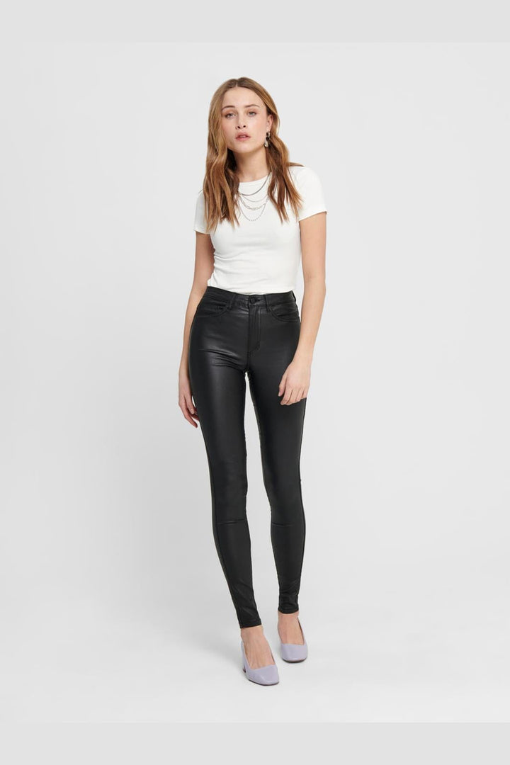 Only - Onlroyal Life Rock Coated Pim - 2821070 Black