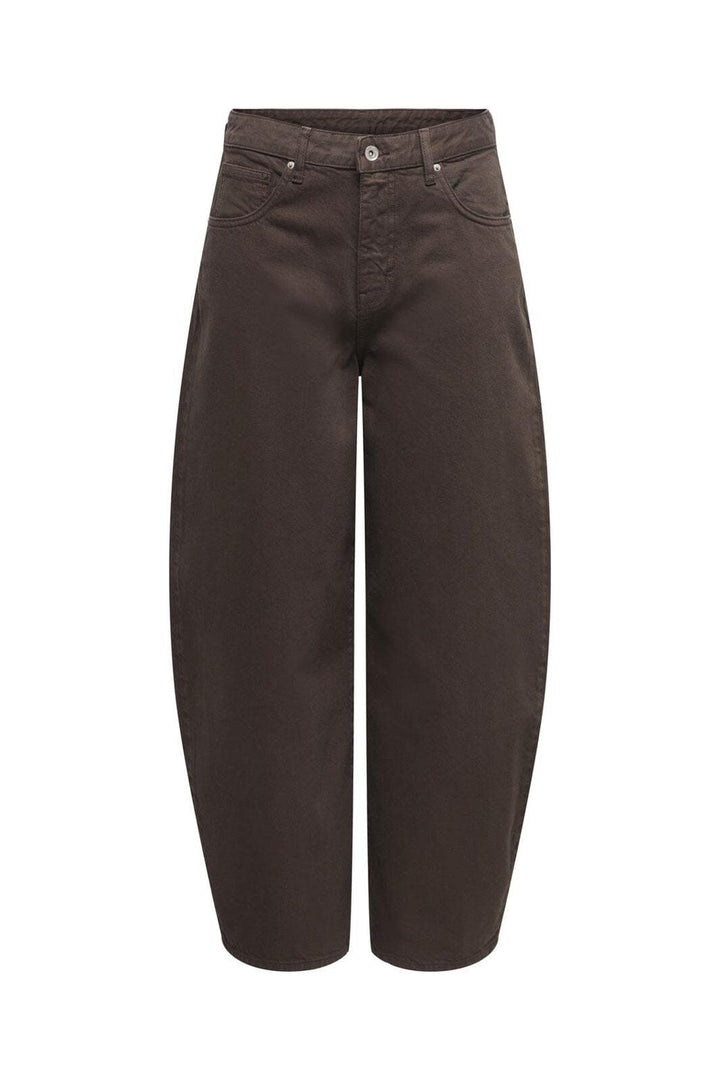 Only - Onltaylor Barrel Brown Tai320 - 4987237 Dark Brown Denim