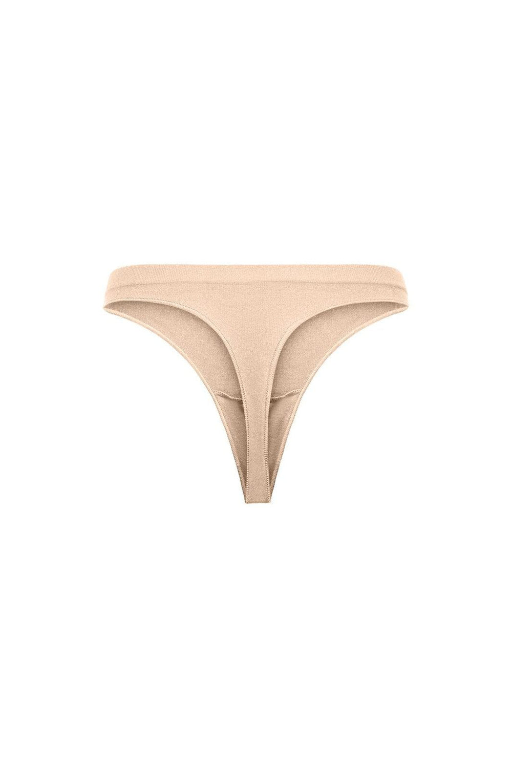 Only - Onlvicky Rib Seamless Thong Acc - 4792326 Peach Taffy