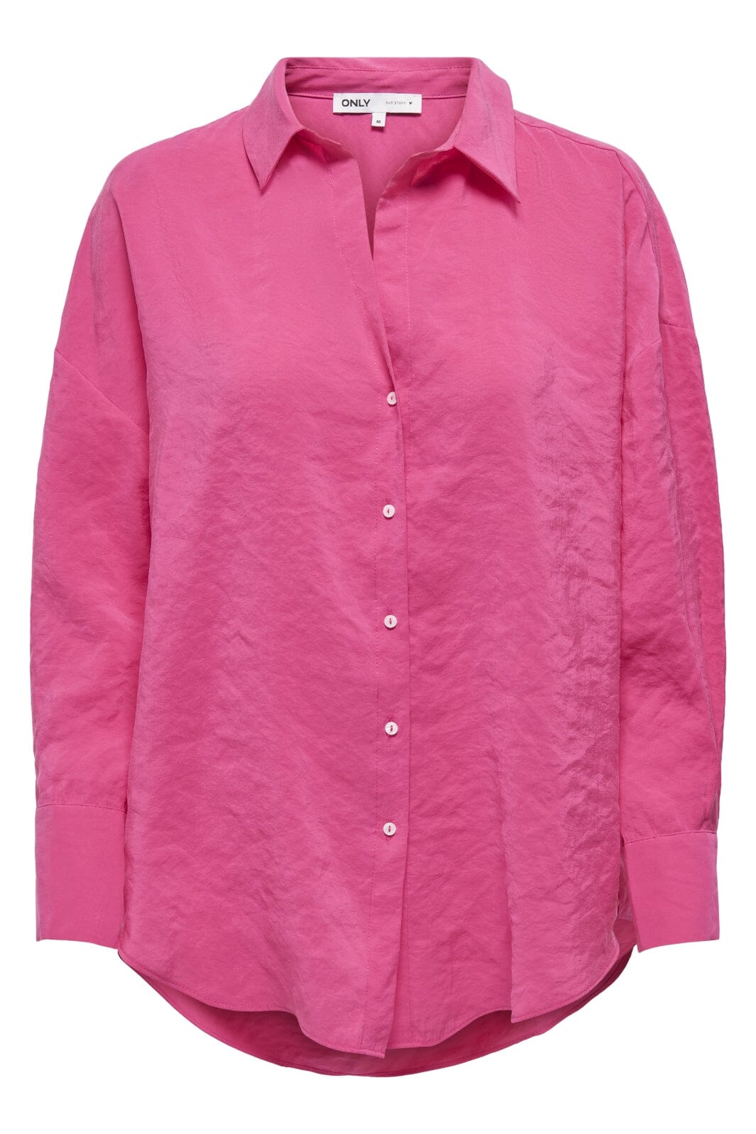 Only - Onlzazima L/S Loose Shirt - 4864175 Fuchsia Purple