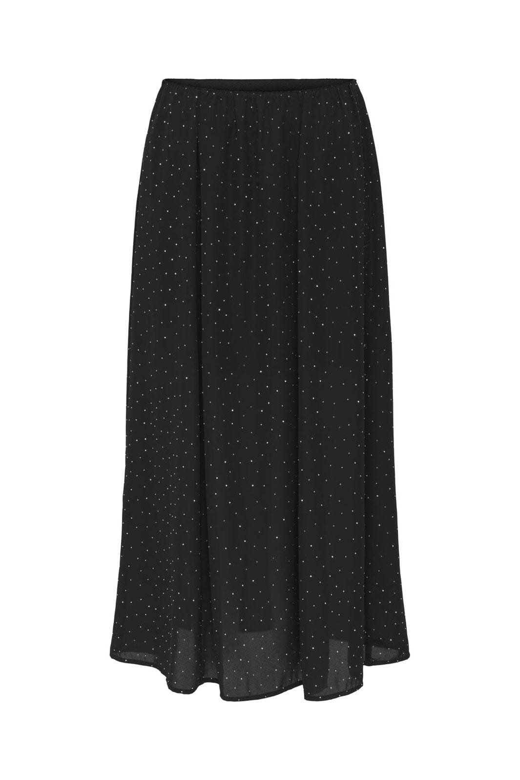 Only - Onlzeke Long Stud Skirt - 4850705 Black Allover Studs