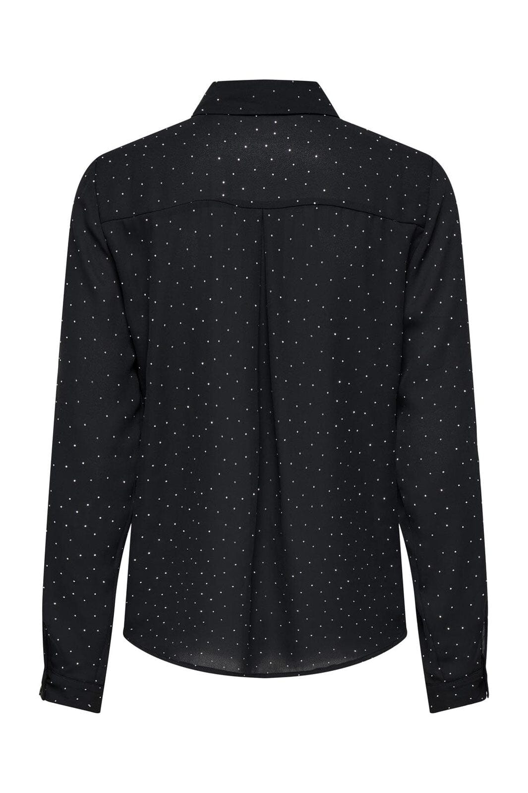 Only - Onlzeke L/S Stud Shirt - 4850703 Black Allover Studs