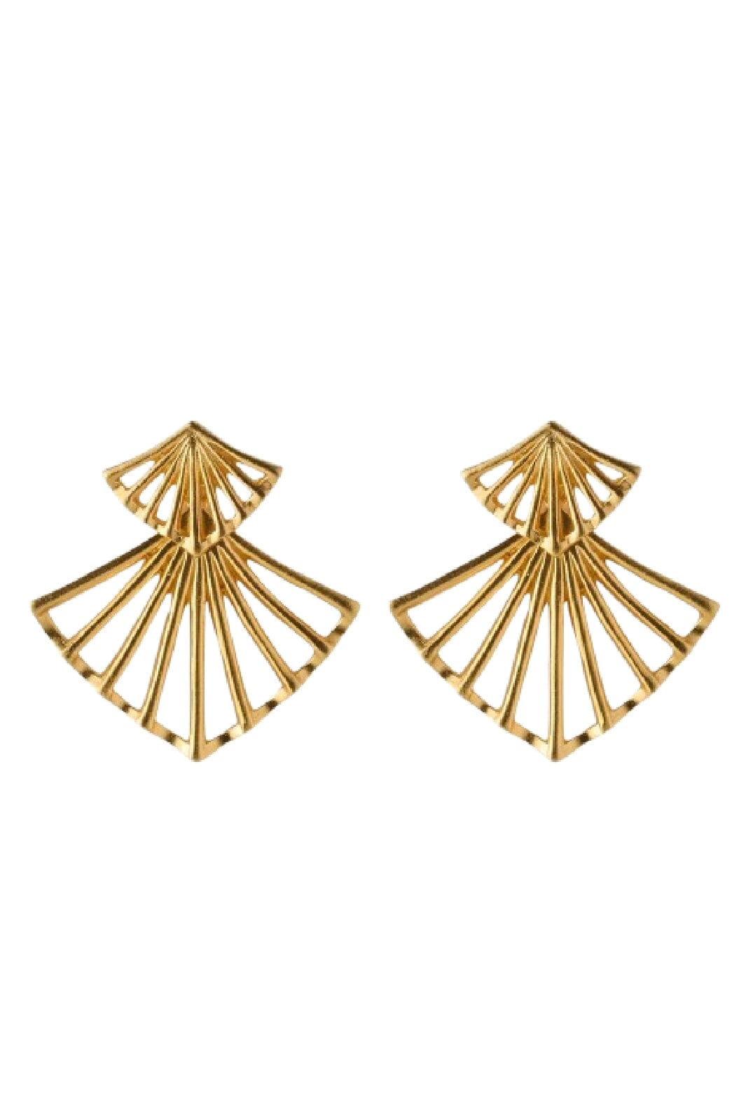 Pernille Corydon - Dancing Ballerina Earrings e-349-gp - Gold Plated