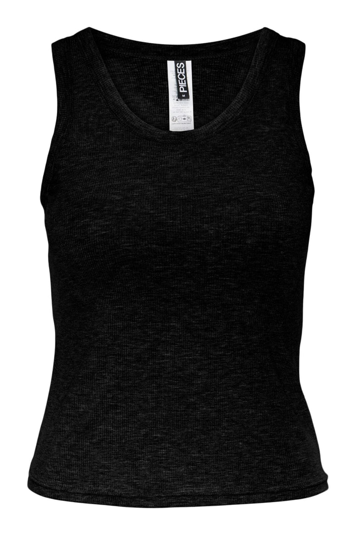 Pieces - Pcanibi Sl Bra Top - 4551413 Black Toppe