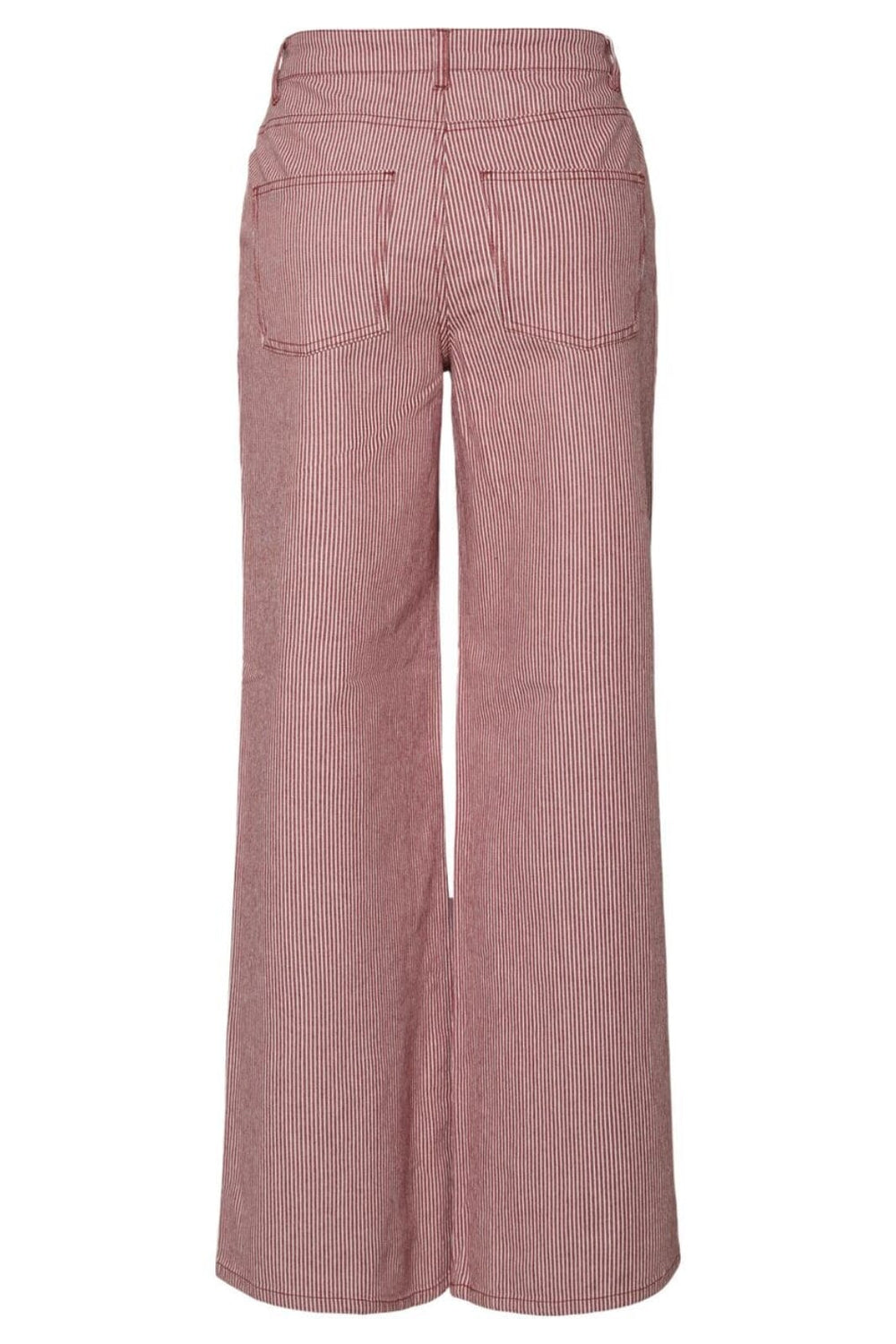 Pieces - Pcbillo Wide Denim Jeans - 4746223 Chili Oil Cloud Dancer Jeans