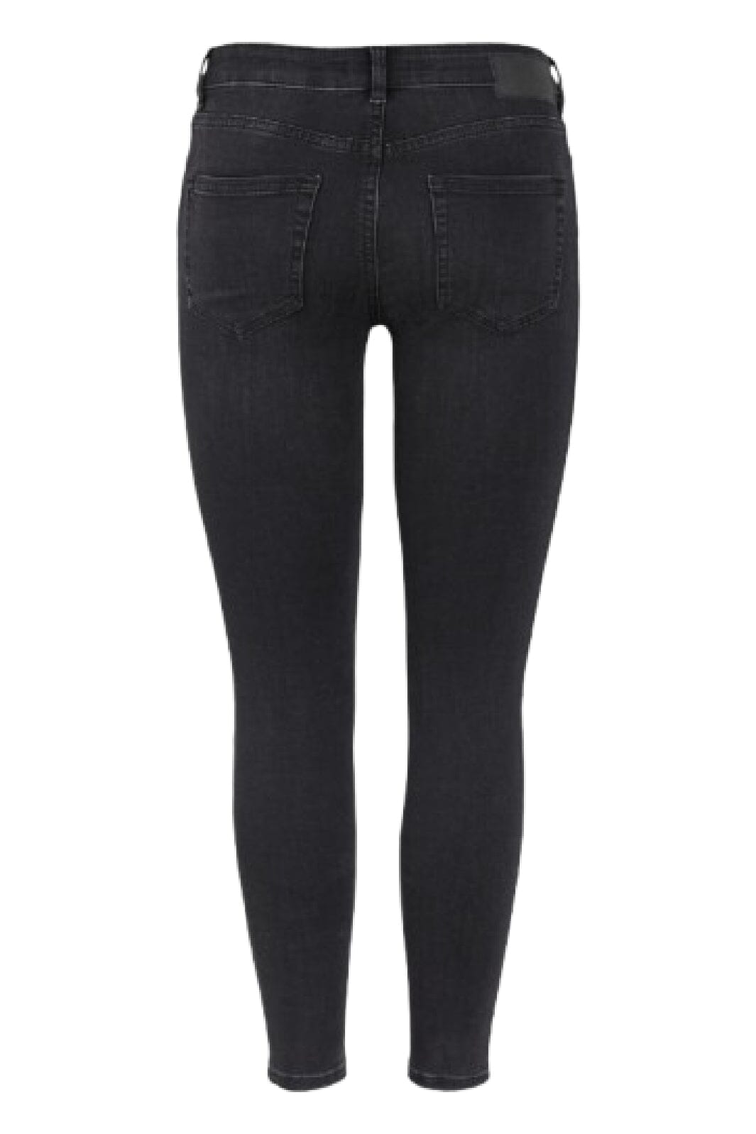 Pieces - PcDelly Skn MW Jeans - Black Jeans