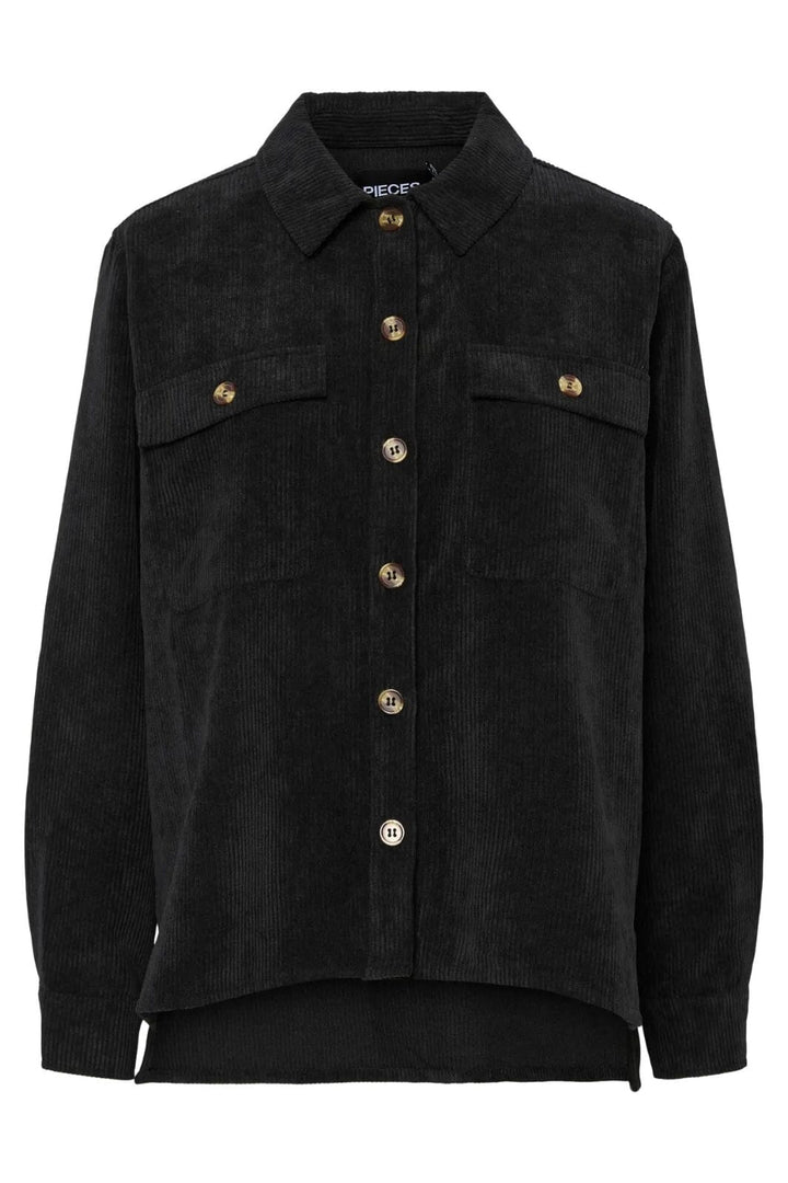 Pieces - Pceffi Ls Shirt - 4724154 Black