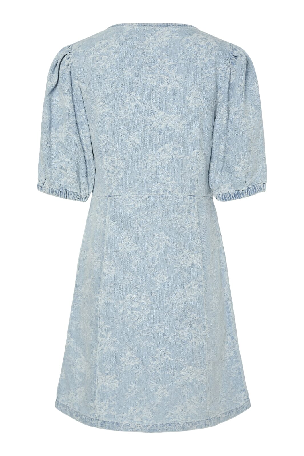 Pieces - Pcfeline Ss Denim Dress - 4777319 Light Blue Denim