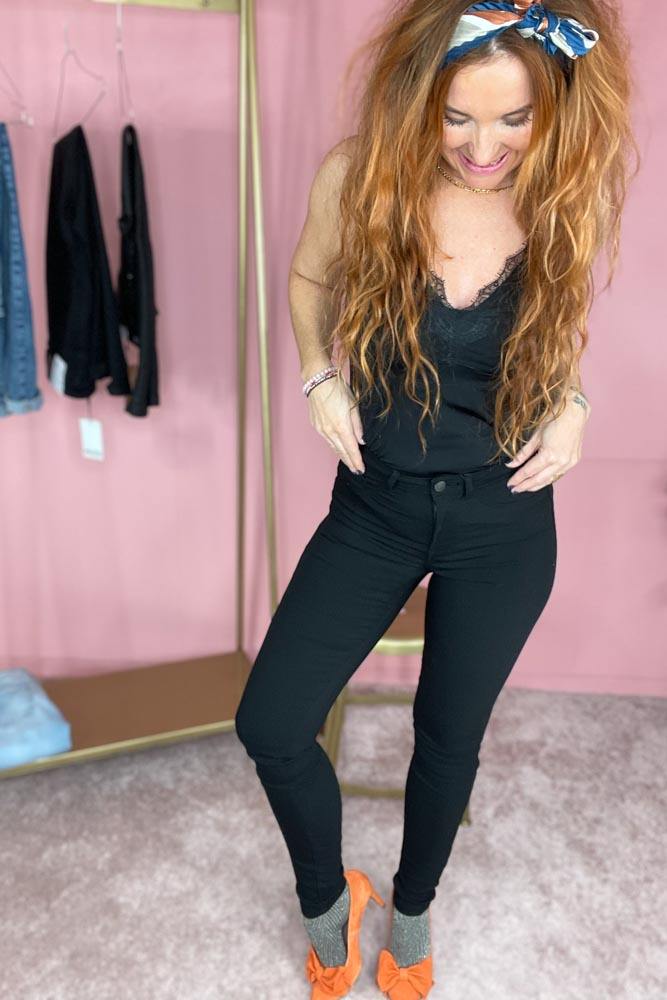 Pieces - PcHighskin Wear Jeggings - Black Jeans