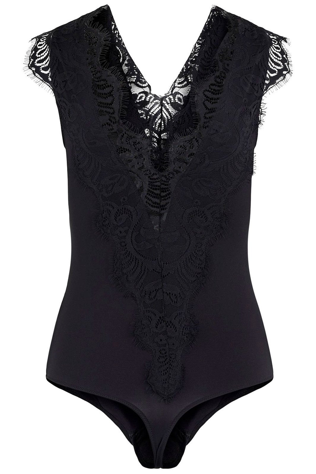 Pieces - PciIu Bodystocking - Black