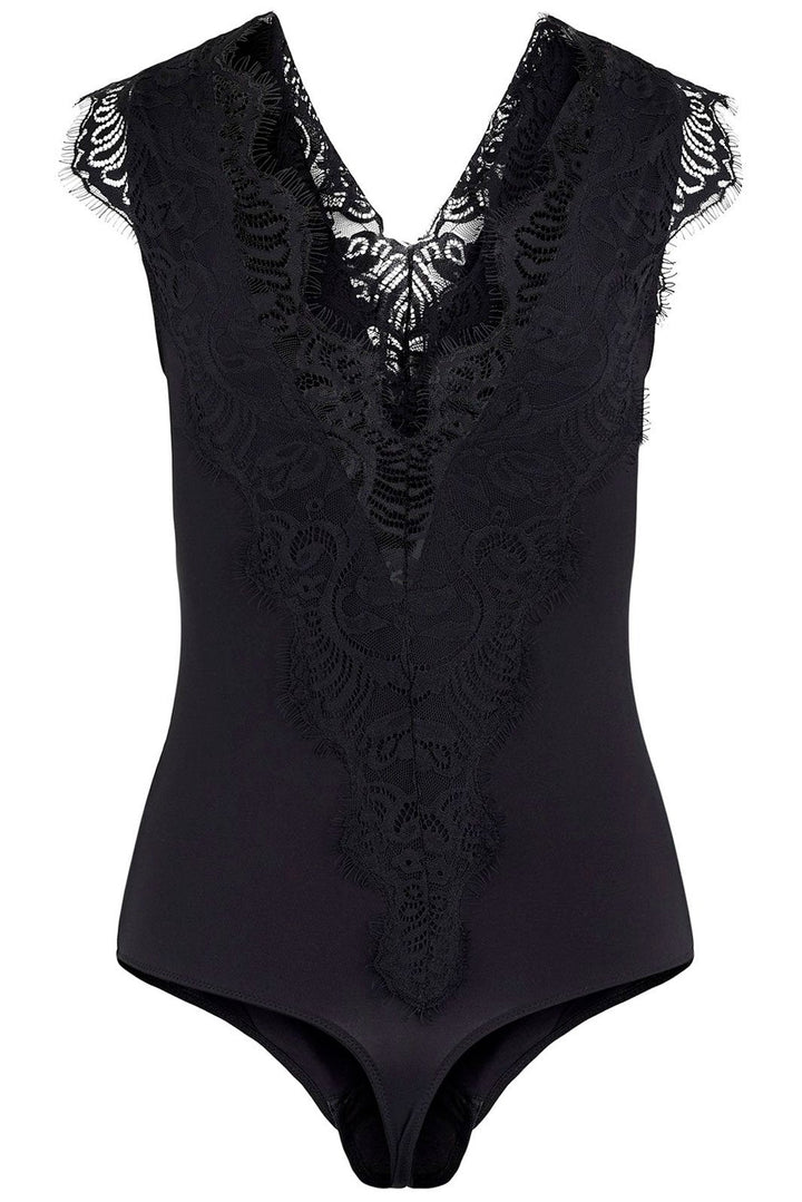 Pieces - PciIu Bodystocking - Black