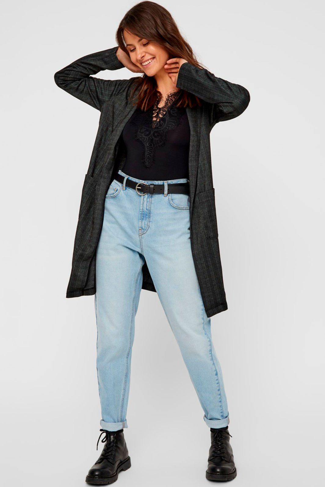 Pieces - PciIu Bodystocking - Black