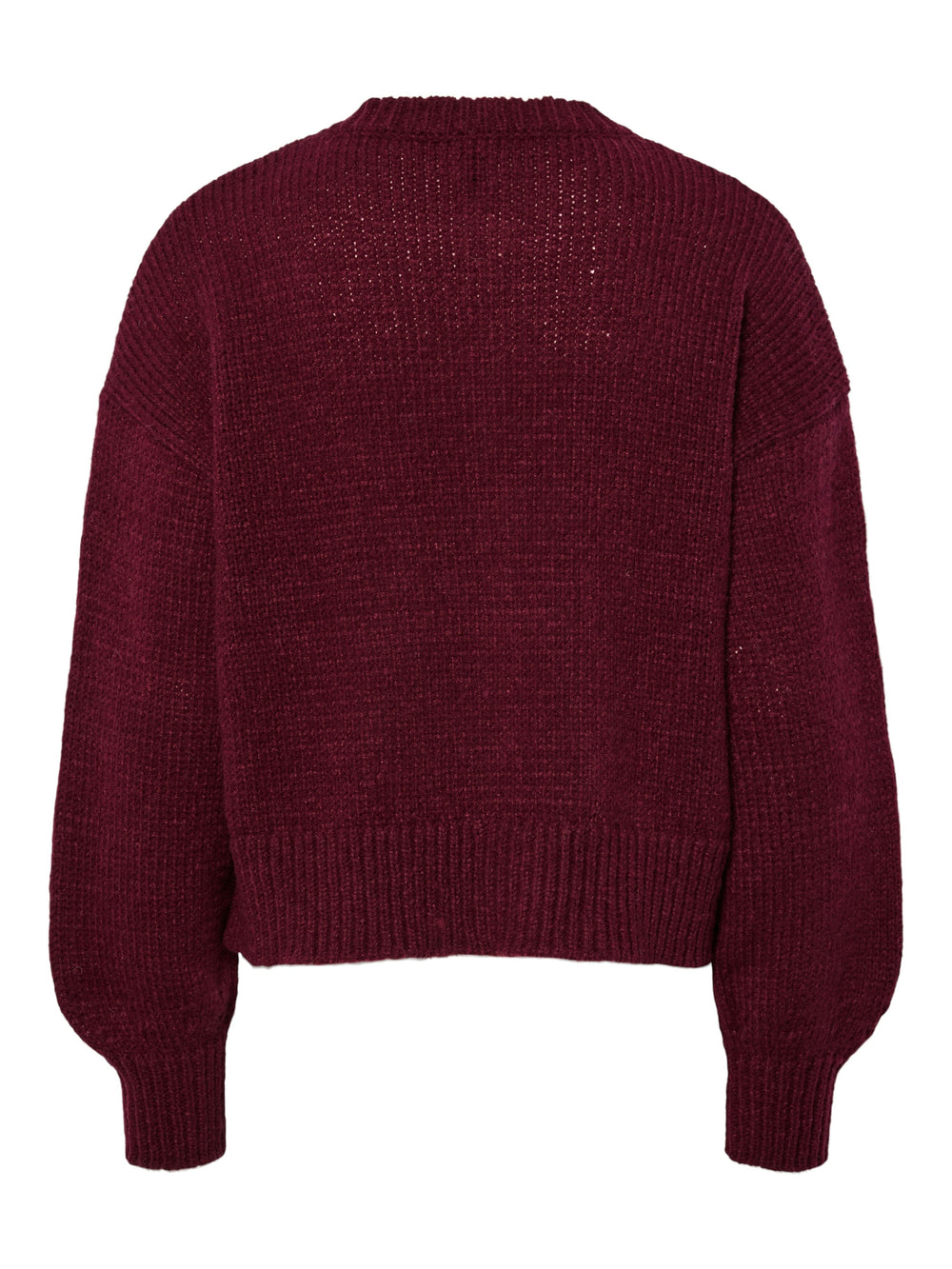 Pieces - Pcjelena Ls O-Neck Knit Cardigan - 4848844 Tawny Port