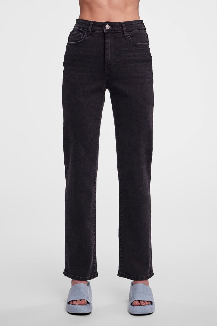 Pieces - Pckelly Straight Jeans Bl102 - 4421715 Black Jeans