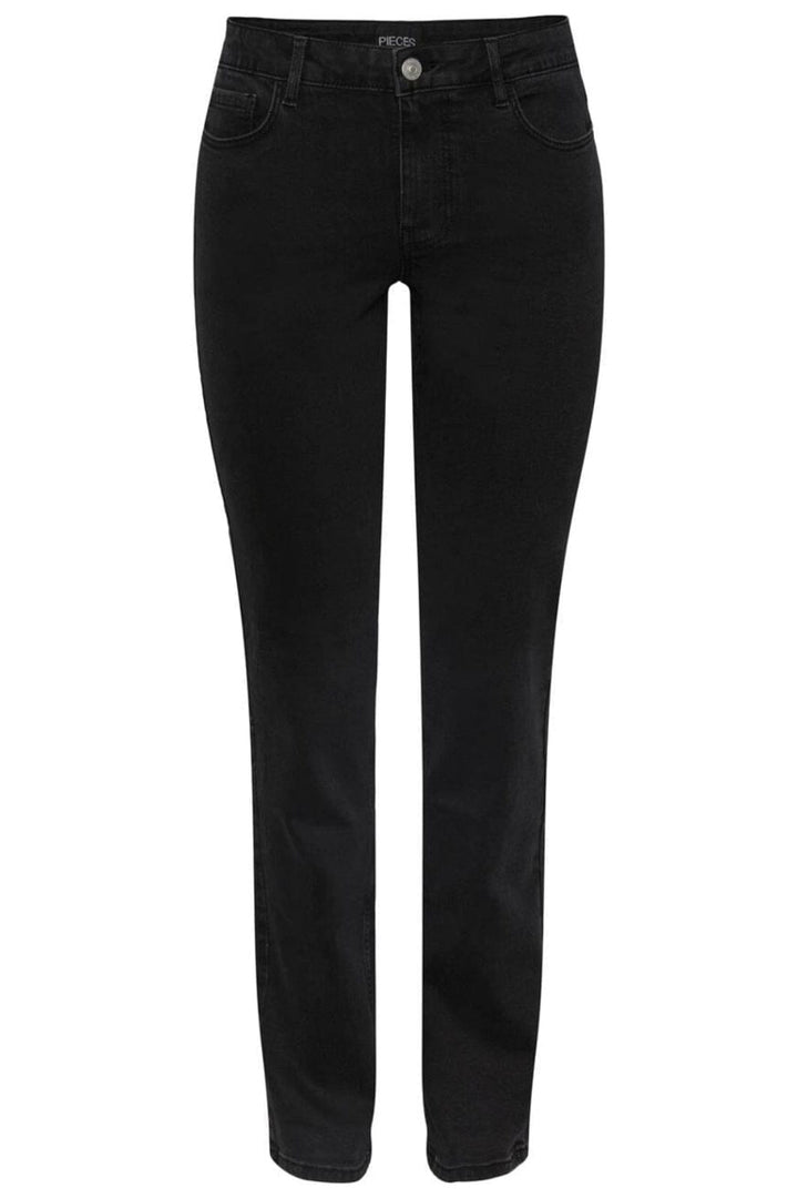 Pieces - Pckesia Straight Blc Jeans Cp - 4328397 Black Jeans