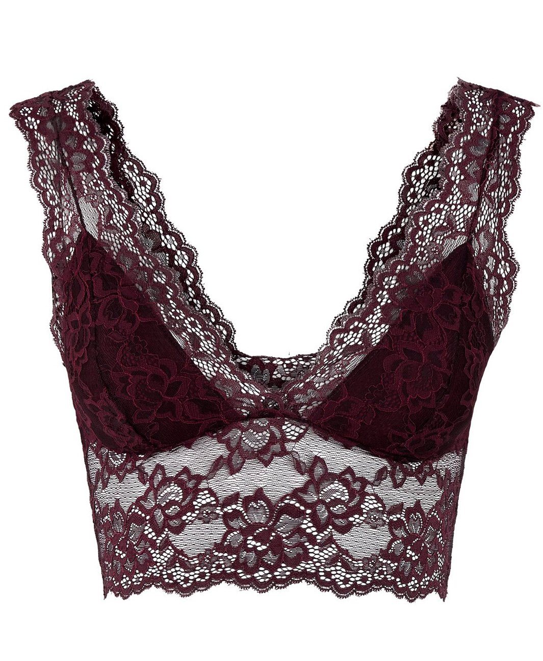 Pieces - PcLina Lace Bra - Port Royal BH