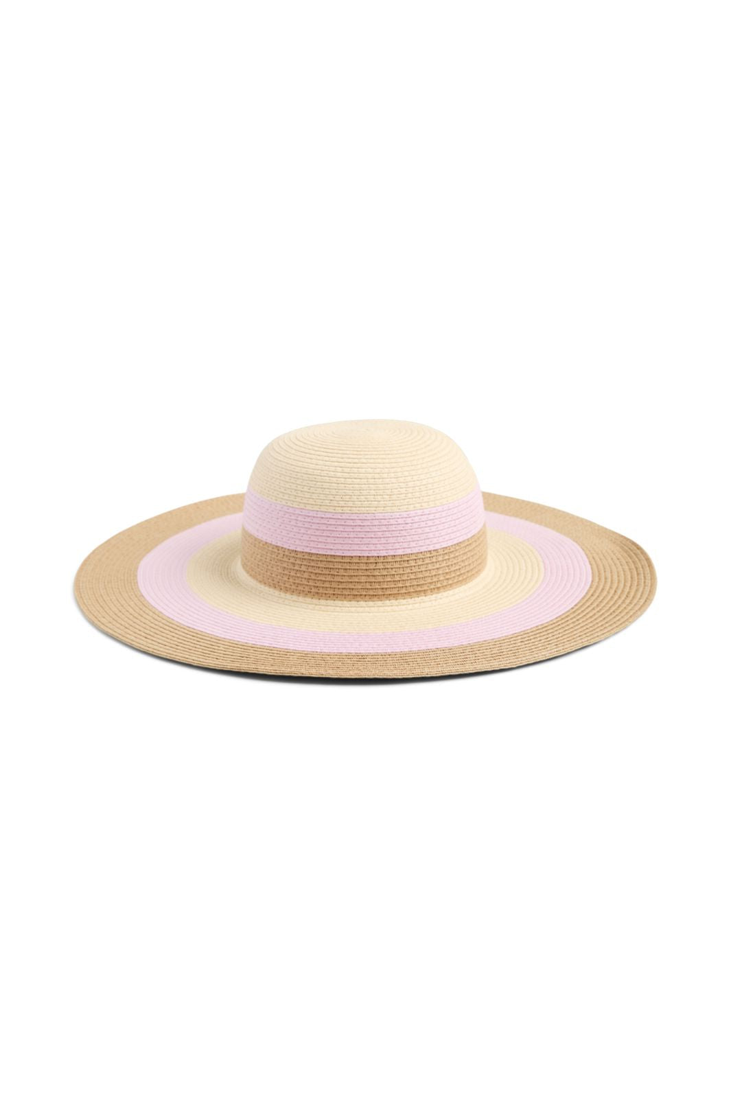 Pieces - Pcliva Hat Box - 4696401 Nature St2/Rose Shadow/White