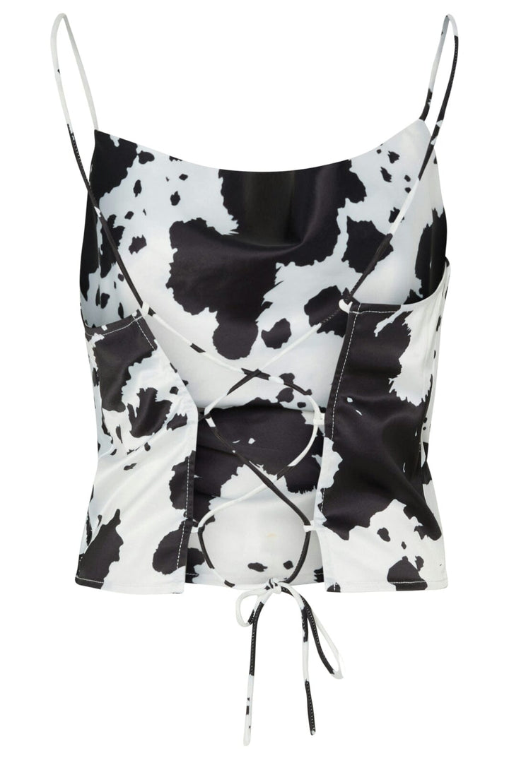 Pieces - Pcmari Slip Top 17126592 - 4873068 - Bright White Cow