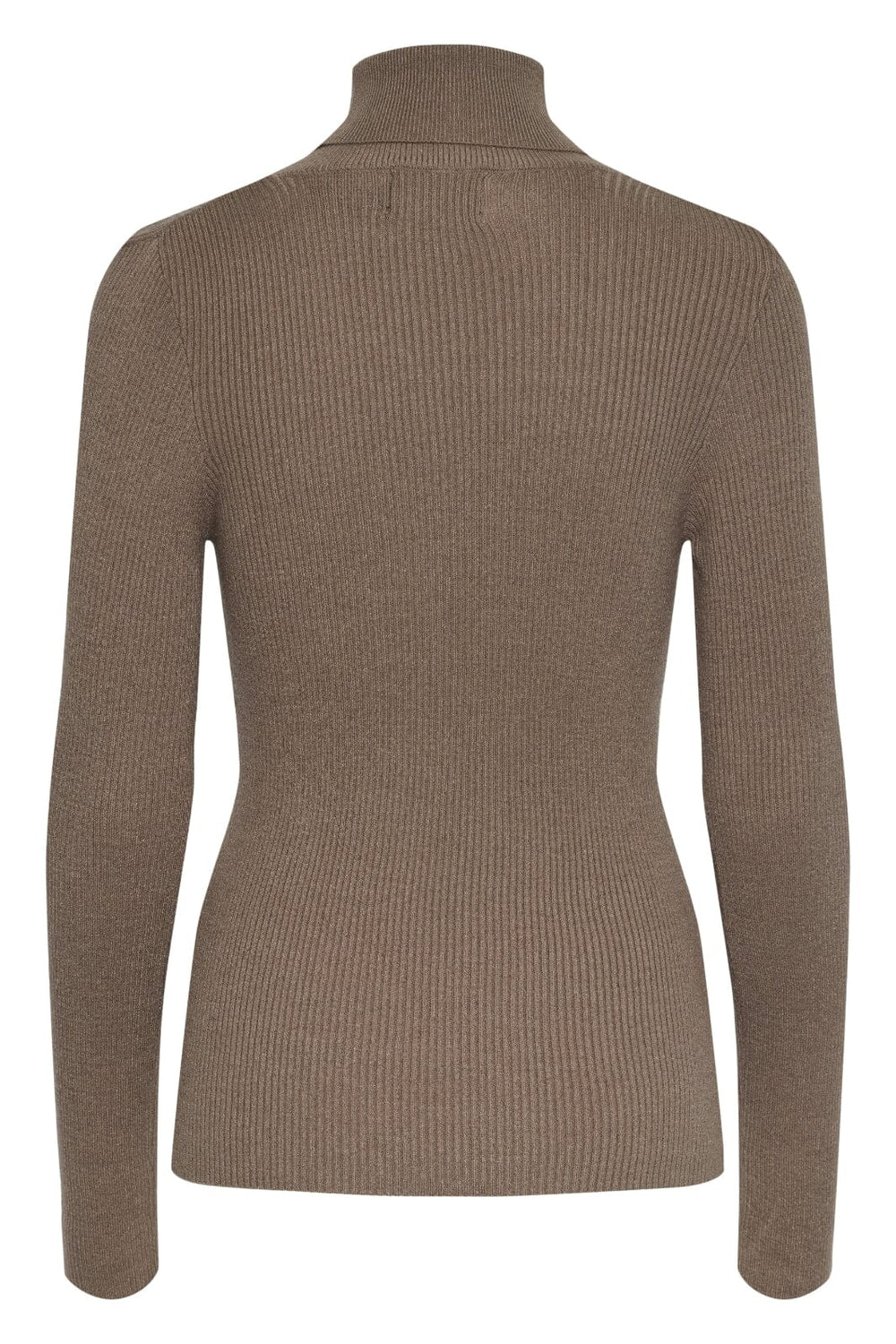 Pieces - Pcmira Ls Rollneck Knit - 4542926 Fossil